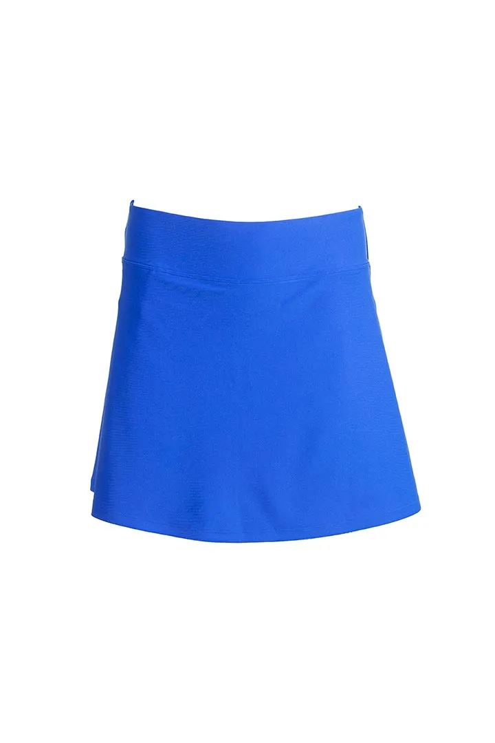 Girl's Wavecatcher Swim Skirt | Baja Blue