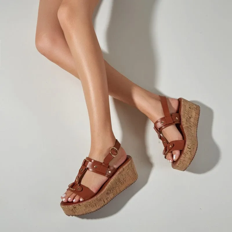 Gladiator	Wedge Sandals