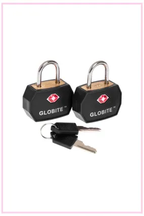 Globite TSA Luggage Locks - 2 Pack