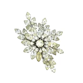 Glorious Vintage Jewel Crest Brooch