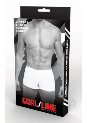 Goal Line Extreme Split Shorts L/xl Wht