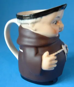 Goebel Friar Tuck Pitcher West Germany Black Shoes Monk 1979-1990