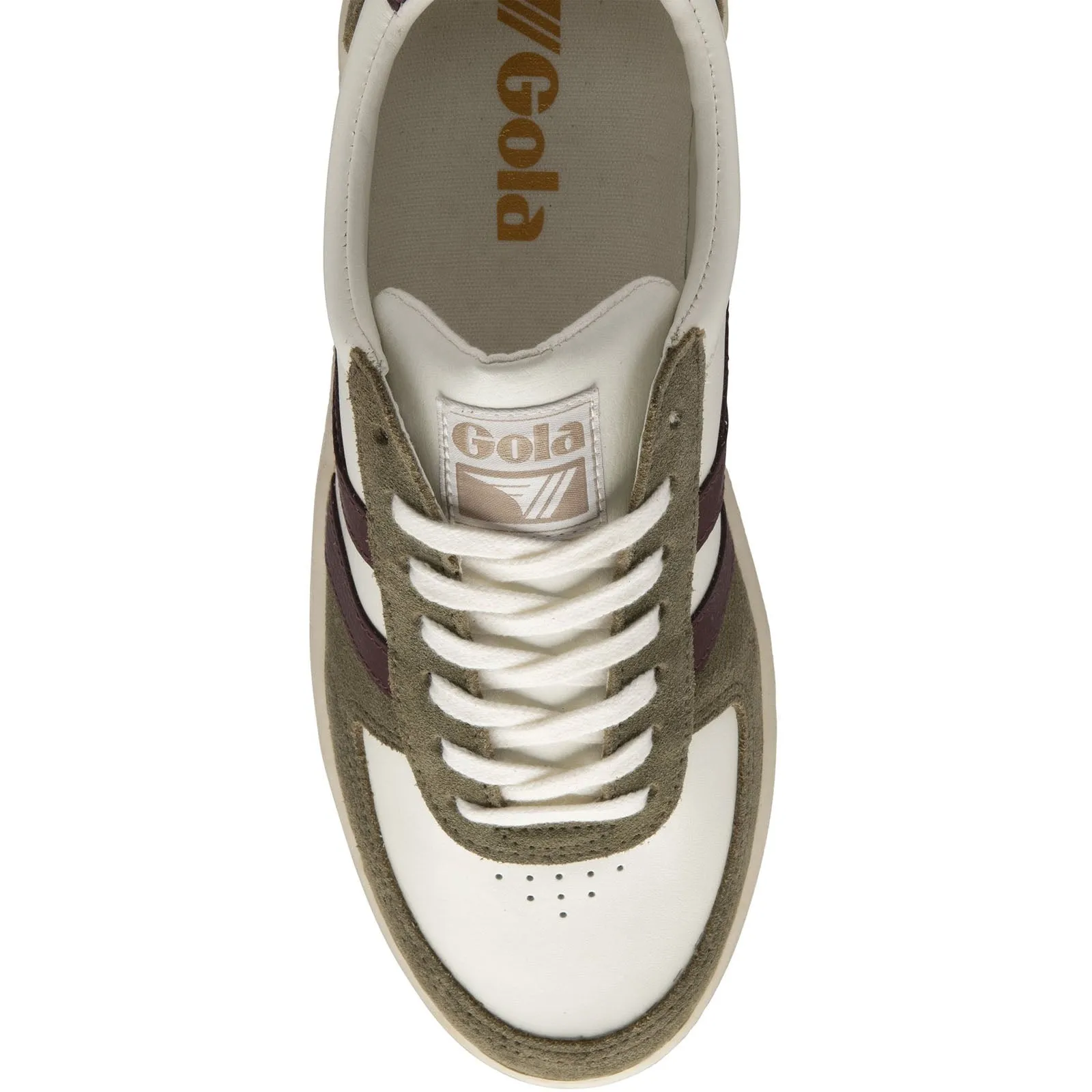 Gola Classics Mens Grandslam Quadrant Retro Trainers