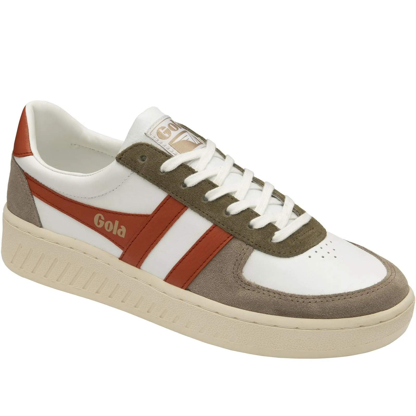 Gola Classics Mens Grandslam Quadrant Retro Trainers