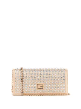 Gold Gilded Glamour Crossbody Clutch
