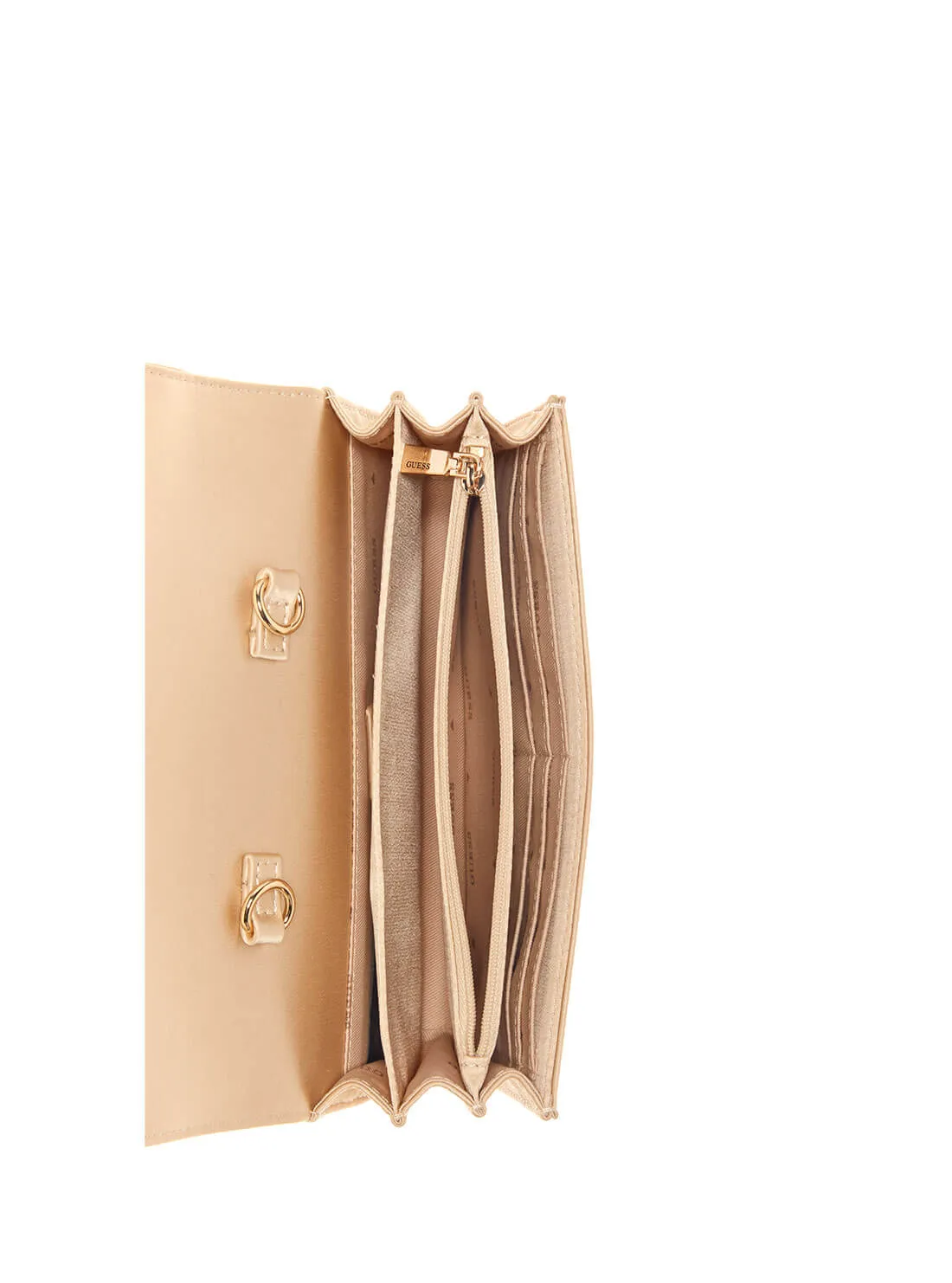 Gold Gilded Glamour Crossbody Clutch