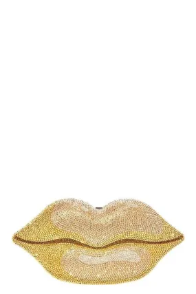 Gold Lips Clutch