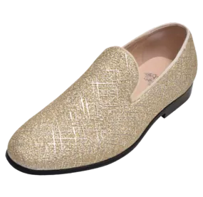 Gold Men's Fashion Design Slip-On Loafer Style No : LF8885