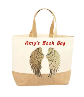 Gold Wings XL Tote Bag