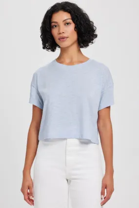 Goldie Signature Slub Crop Tee