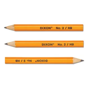 Golf Wooden Pencils, 0.7 Mm, Hb (#2), Black Lead, Yellow Barrel, 144/box
