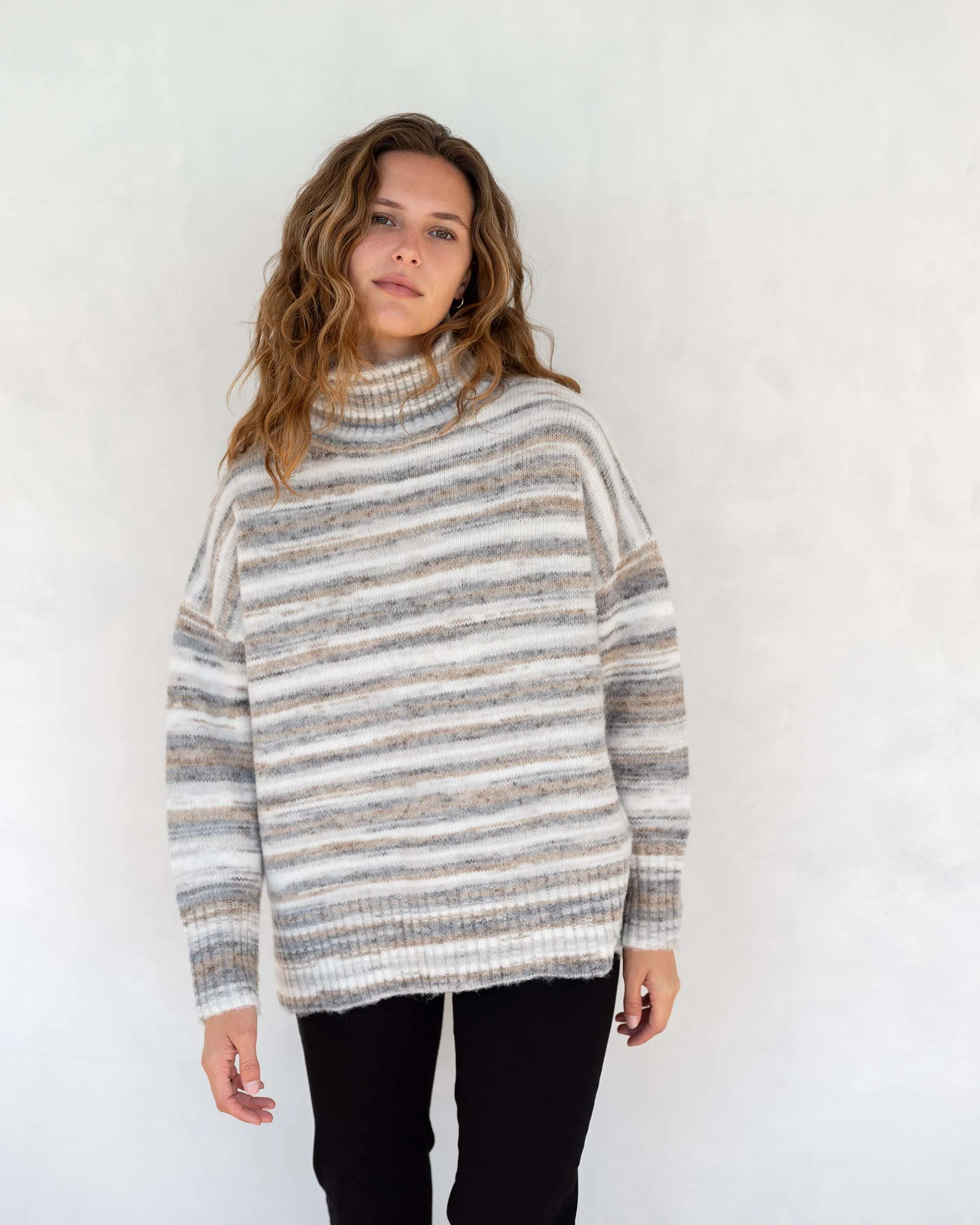 Good Vibrations Turtleneck Sweater