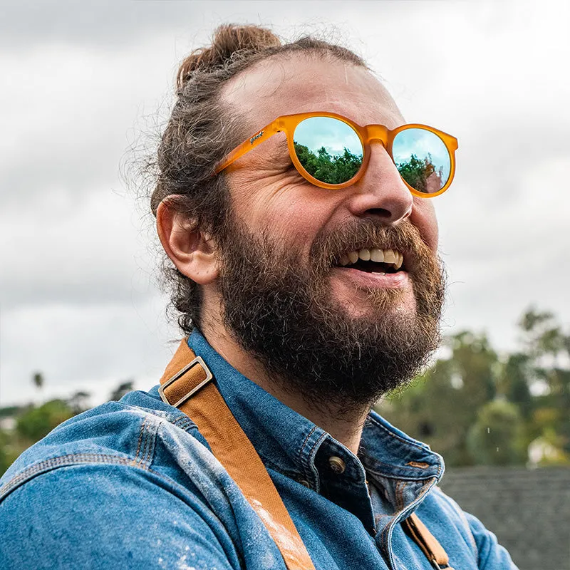 Goodr Circle Gs Sports Sunglasses - Freshly Baked Man Buns