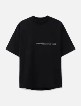 GOOPiMADE®  M005-i “Crescent-G” Graphic T-Shirt