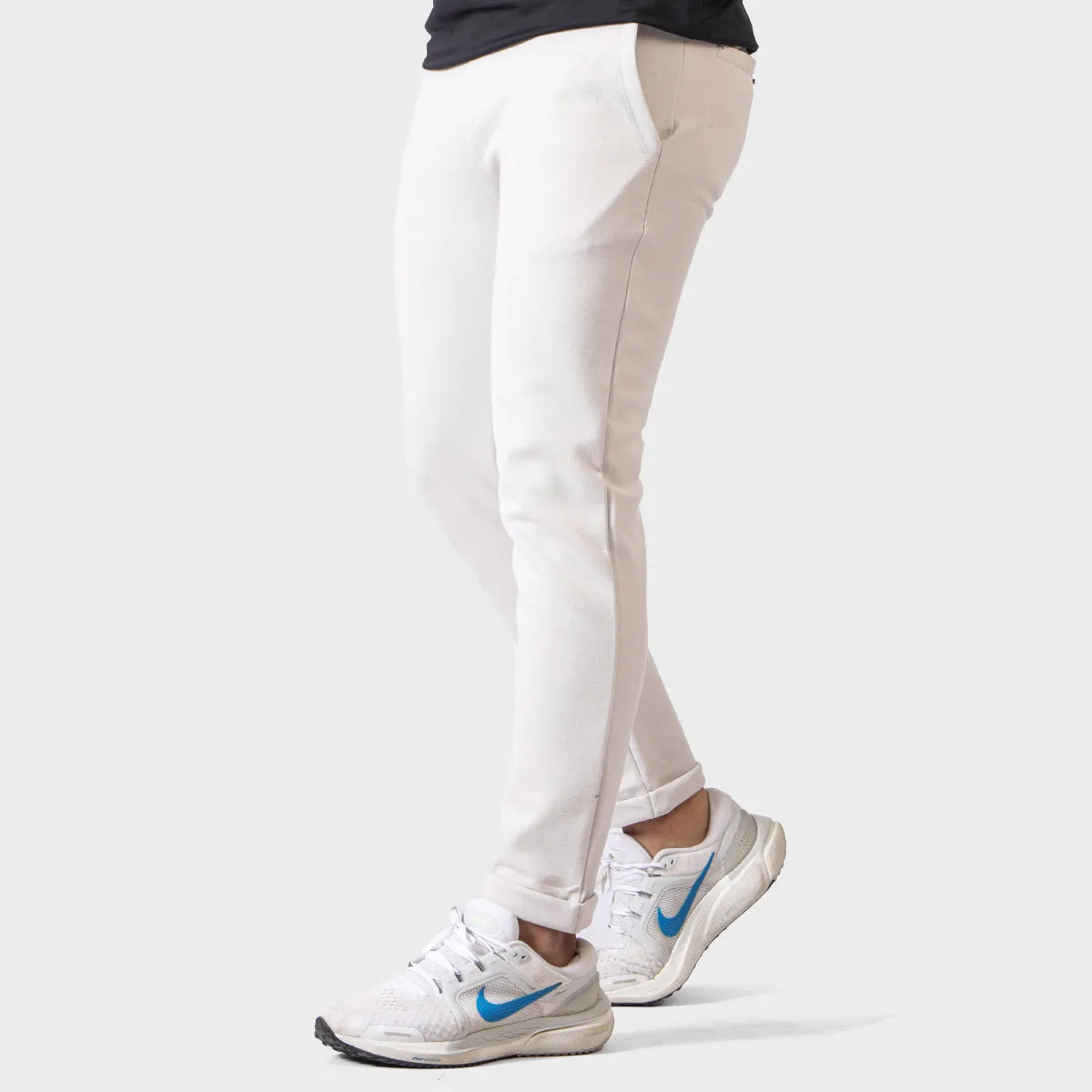 GR - Men 'White' Basic Comfort Fit Jogger Trouser GR953