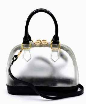 Gradient Dome Jelly Mini Clutch