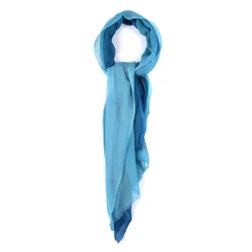 Graduated Colours - Fine Wool Scarf
