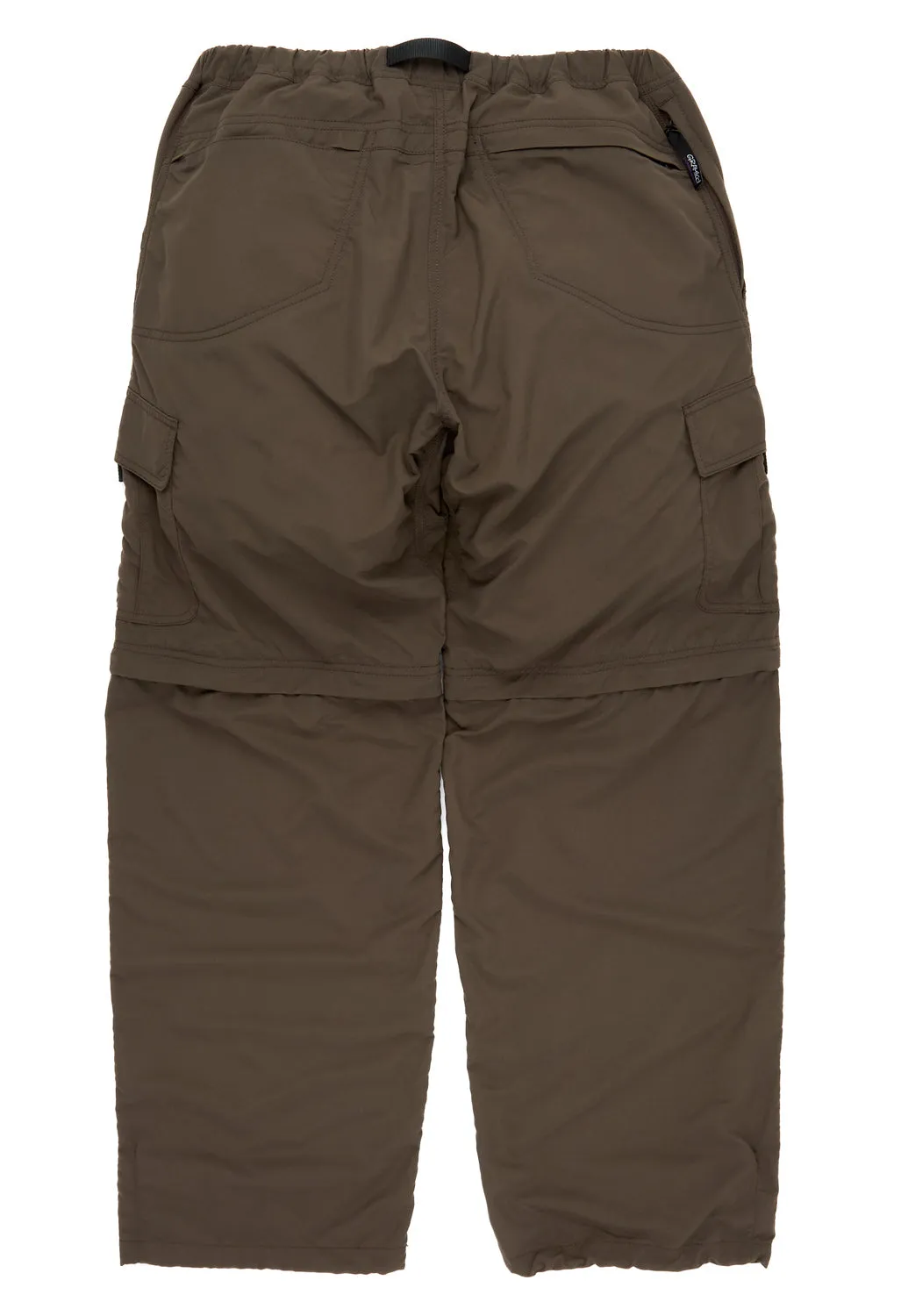 Gramicci Convertible Micro Ripstop Pants - Deep Brown
