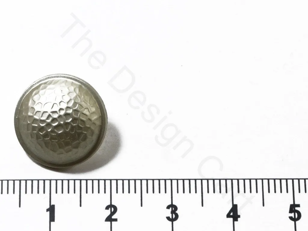 Gray Matte Texture Acrylic Coat Buttons