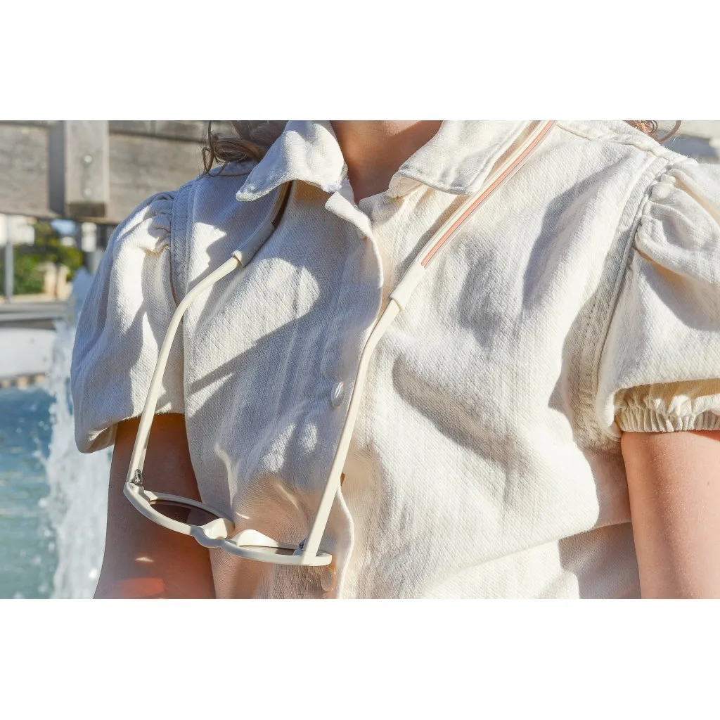 Grech & Co Sunglasses Strap | Golden/Rust/Light Blue