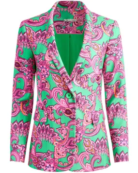 Green Spring Paisley Macey Blazer