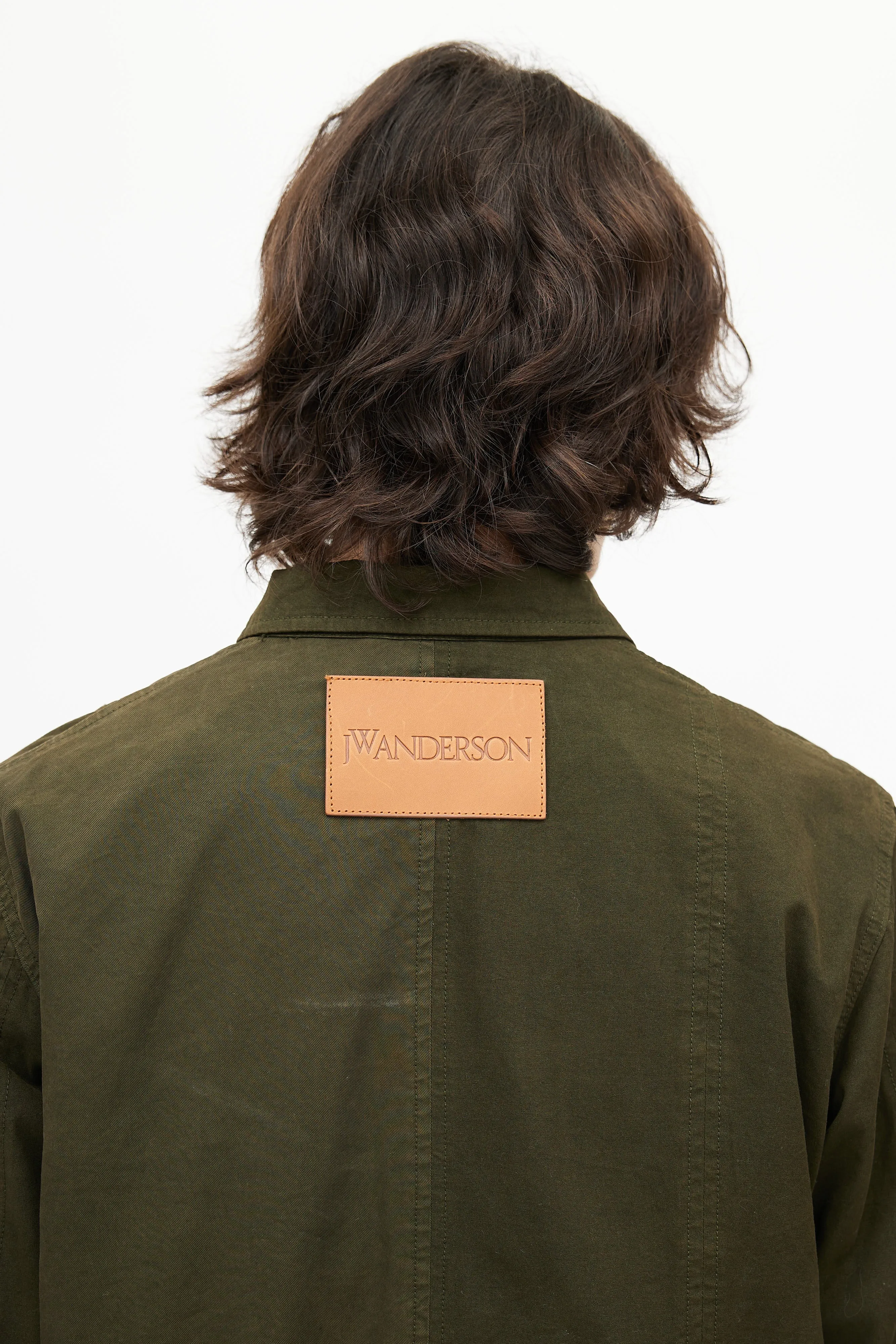 Green Utility Toggle Jacket