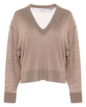 Grey Lunar Haru Top