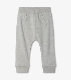 Grey Melange Kanga Pocket Baby Joggers | Hatley