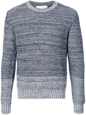 Grey Melange Knitted Sweater