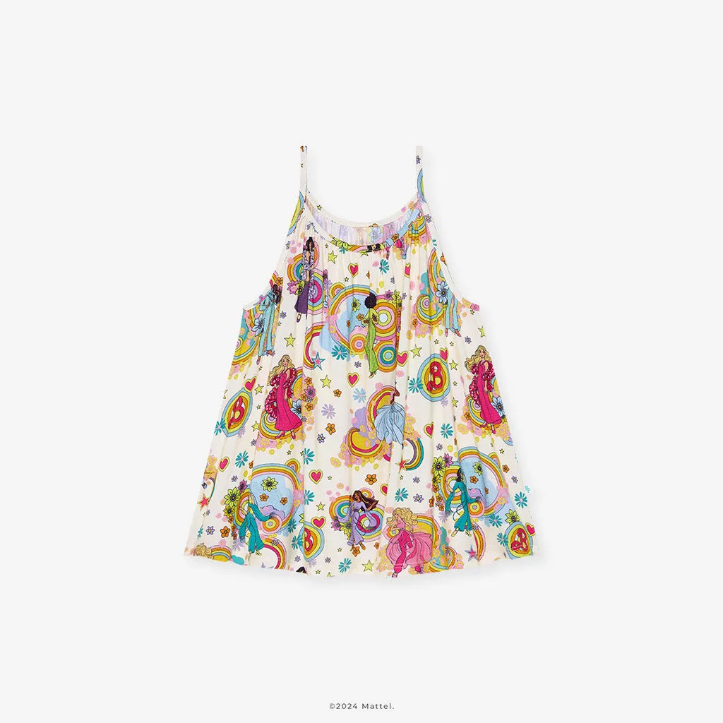 Groovy Barbie™ and Friends Sleeveless Top Ruffled Short Set