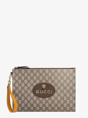 Gucci Men Gucci Beige Clutches