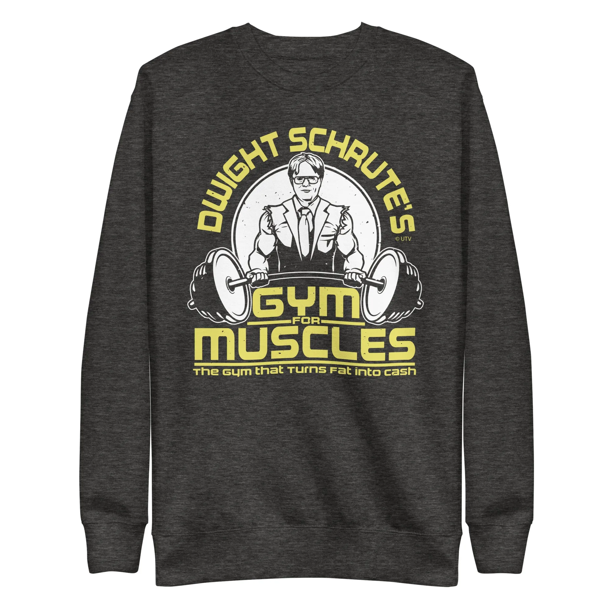 Gym for Muscles - Unisex Premium Sweatshirt - Dark