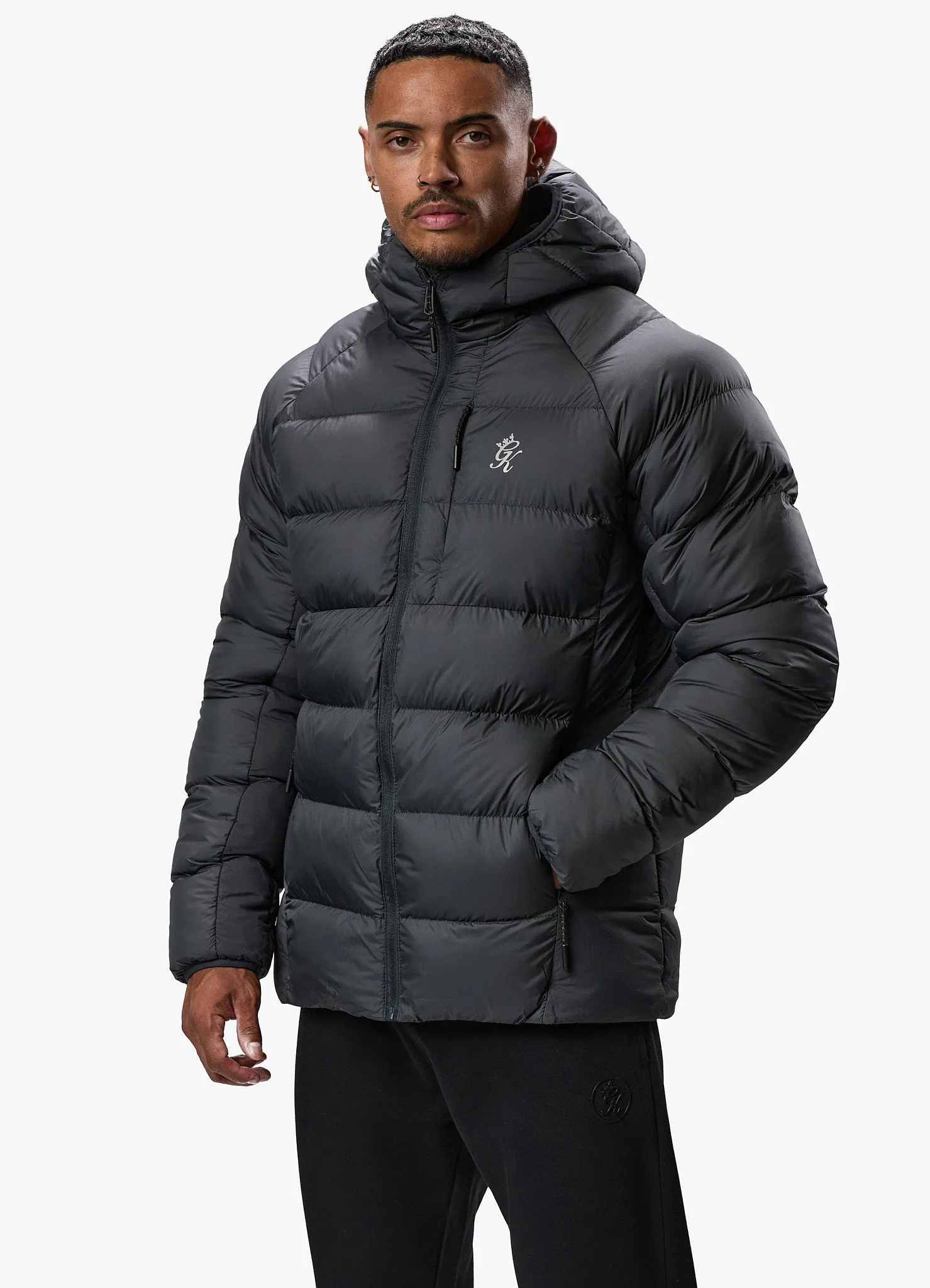 Gym King Limit Puffer Jacket - Grey