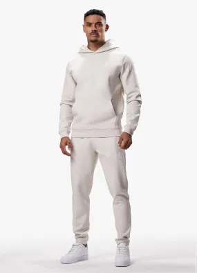 Gym King Split Linear Tracksuit - Stone Grey
