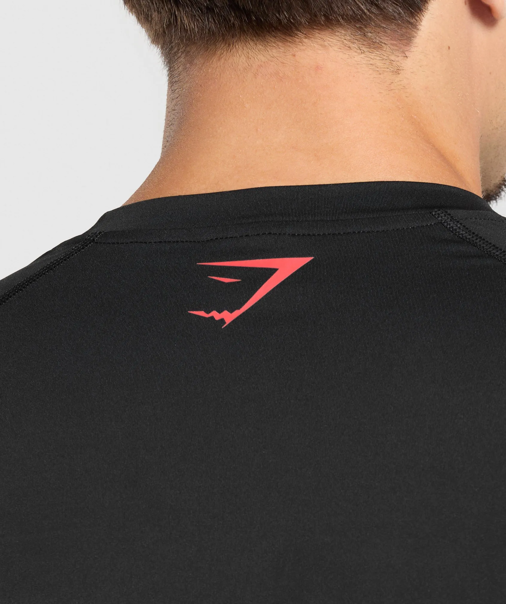 Gymshark Graphic Baselayer Long Sleeve T-Shirt - Black
