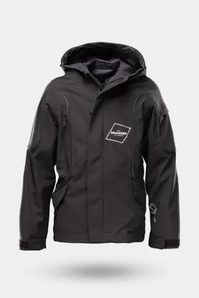 Halo LED Jacke - Outdoor & Bike 3L, black