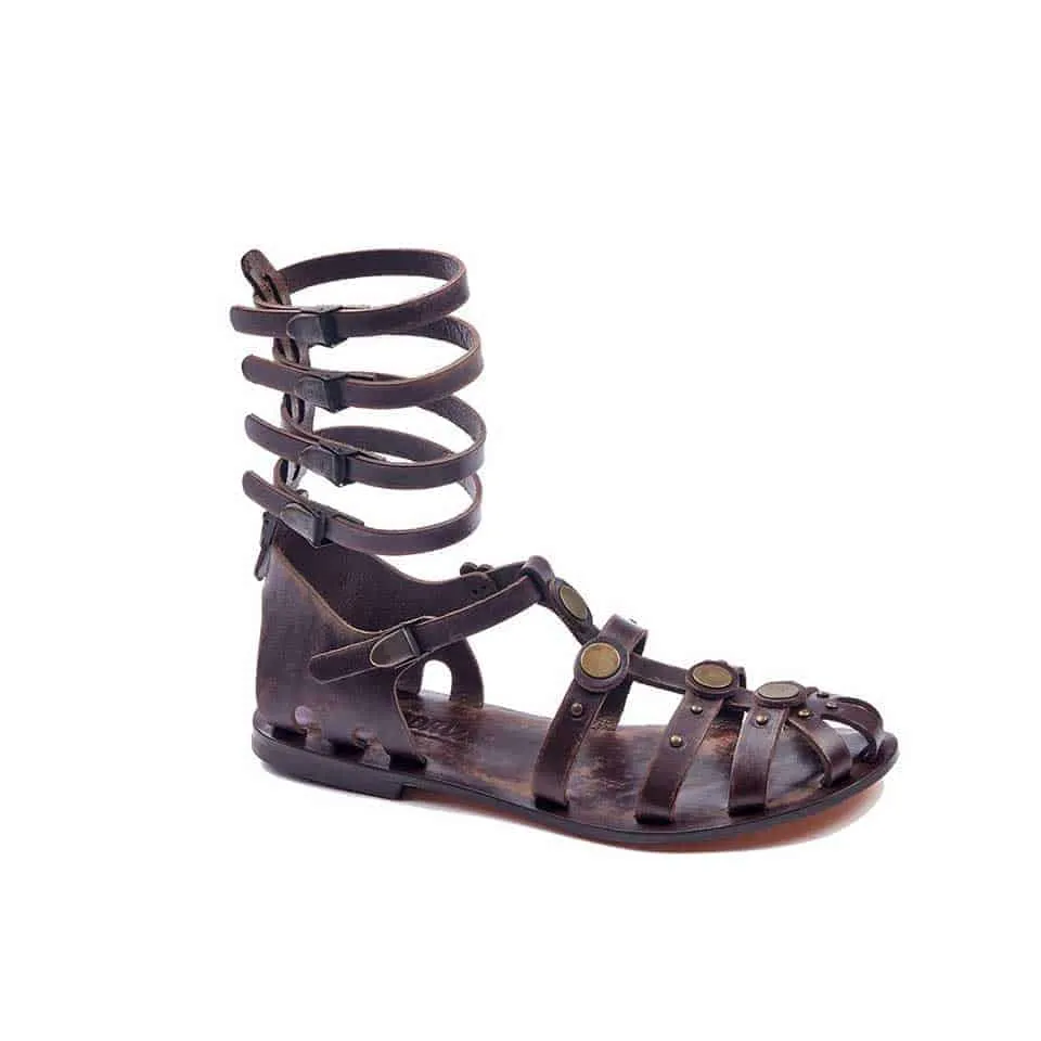 Handmade Leather Gladiator Sandals 610
