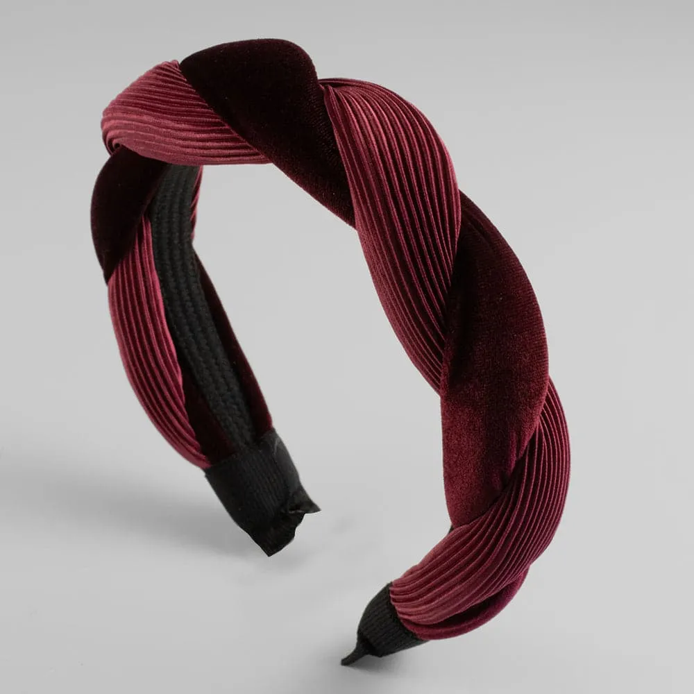 Handmade Velvet Twist Headband