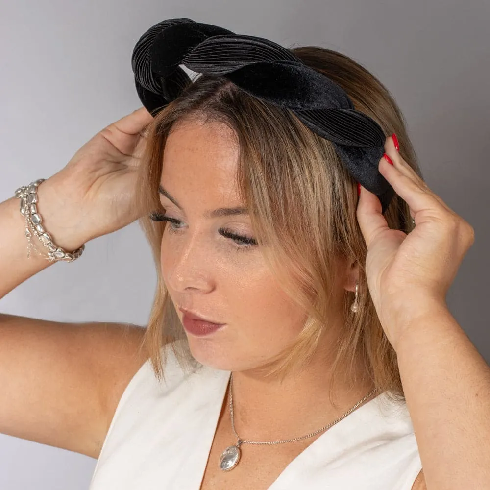 Handmade Velvet Twist Headband