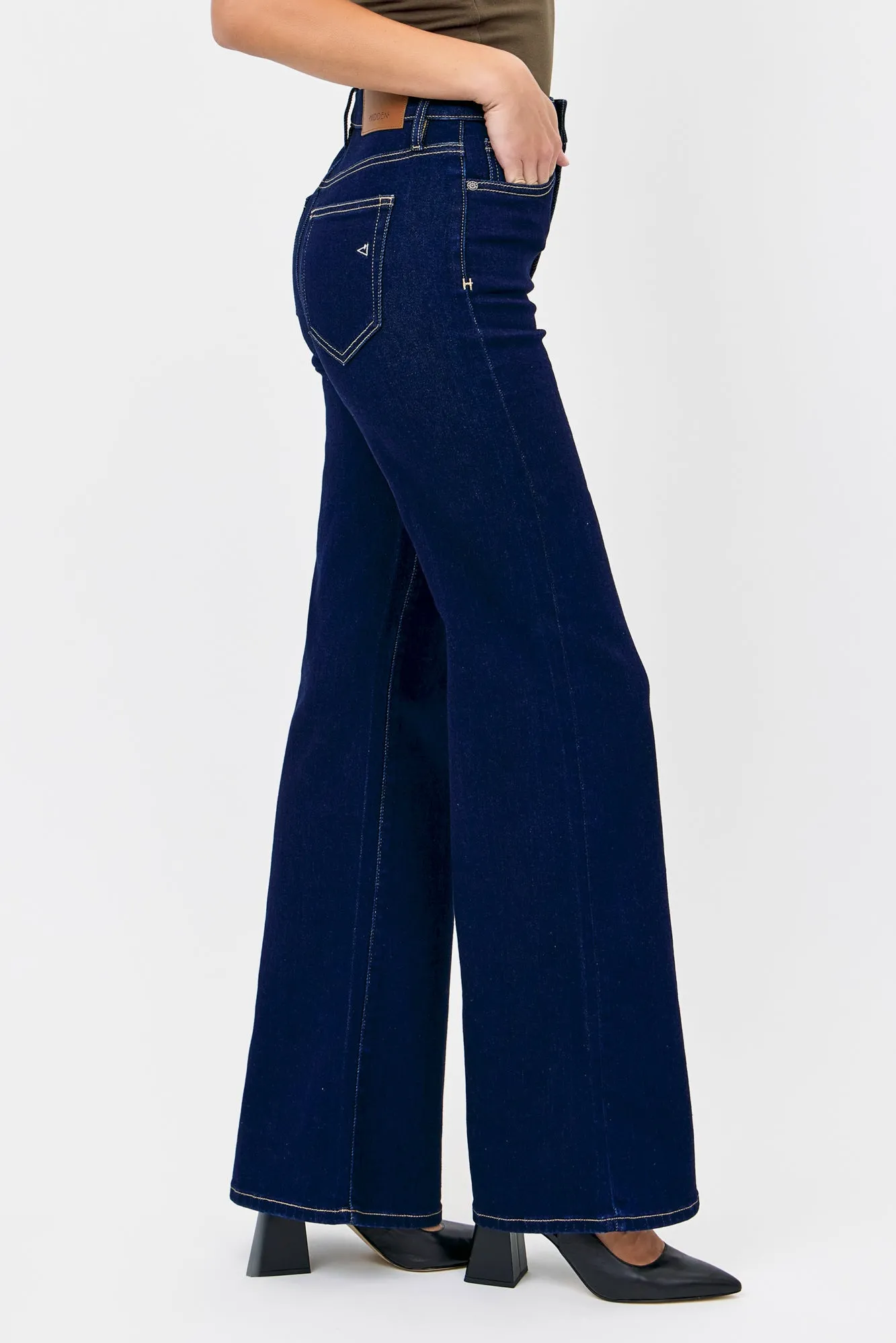 [HAPPI] Rinse Wash Clean 33" Inseam Stretch Flare