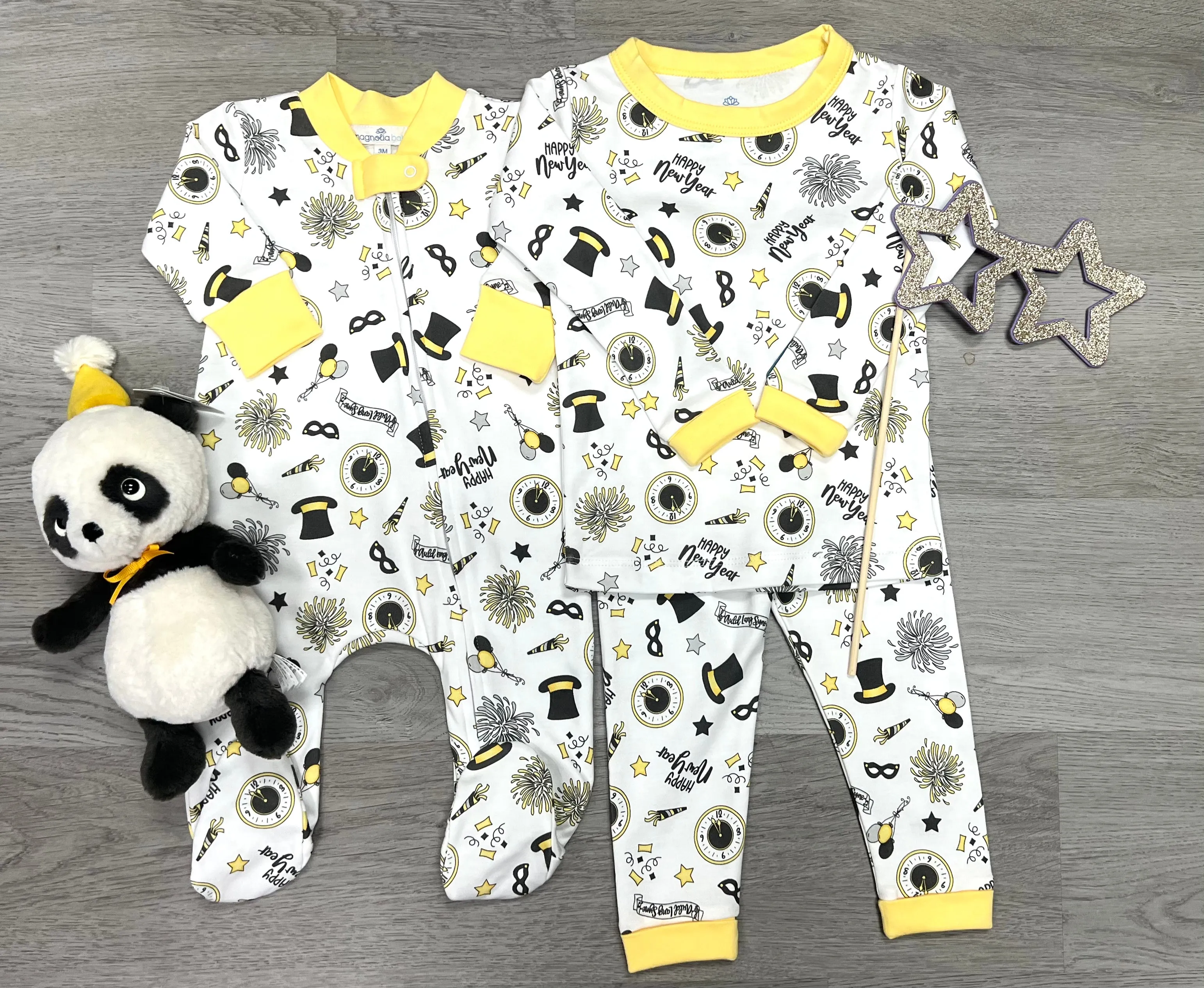 Happy New Year! Toddler Long Pajamas