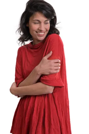 Haven Crinkle Trapeze Top