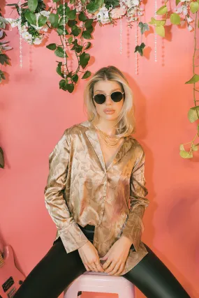 Silk Button-Up Blouses