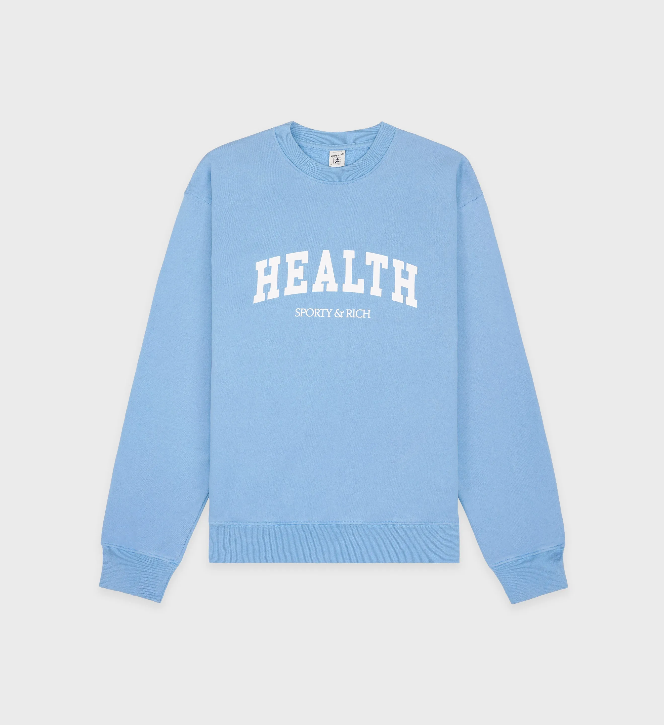 Health Ivy Crewneck - Atlantic/White