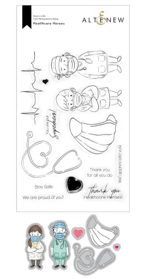 Healthcare Heroes Stamp & Die Bundle