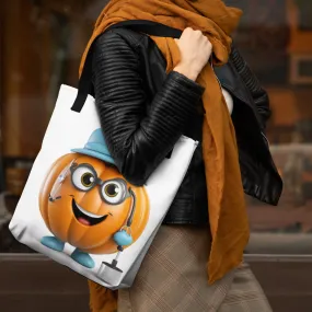 Healthcare Pumpkin, Halloween Tote Bag, Halloween Tote, Halloween Tote Bags, Tote bag Mockup Halloween, Tote Bags Halloween, Halloween