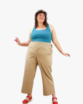 Heart Belted Pant | SANDSTONE