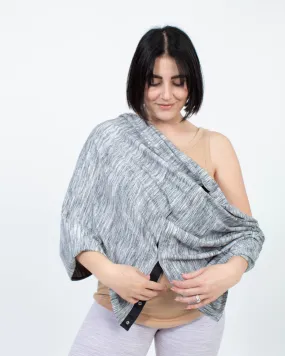 Heather Grey Infinity Scarf