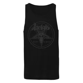Helgi's - Welcome To Helgi's Black Logo Tank Top - Black