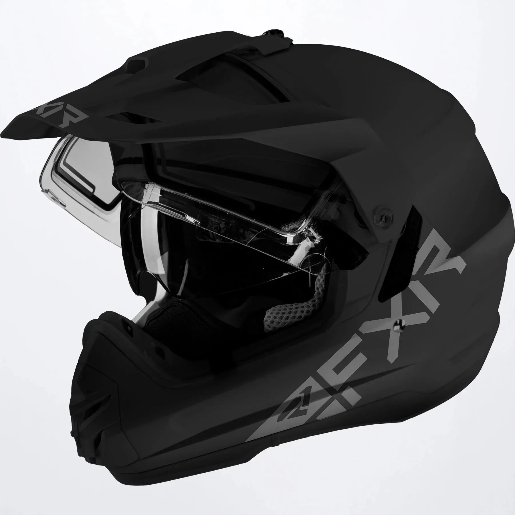 Helmet - FXR Torque X Prime Helmet with E Shield & Sun Shade, 220626